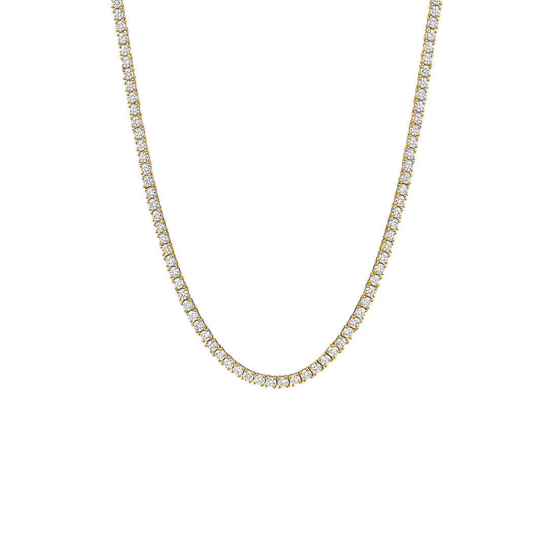 Celestia Tennis Moissanite Necklace 1
