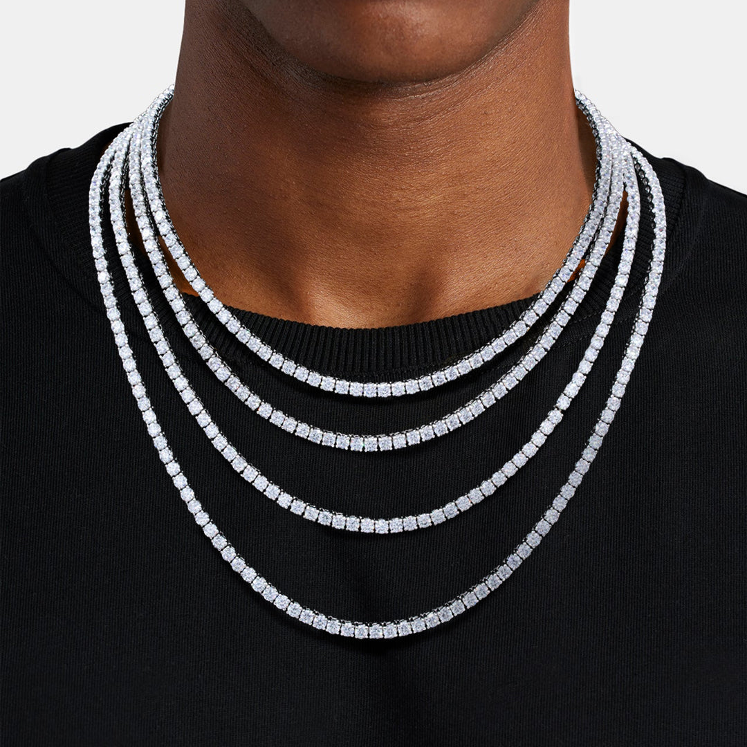 Celestia Tennis Moissanite Necklace 8