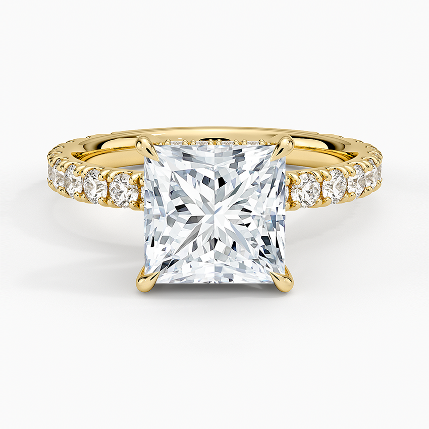 Regalia Princess-Cut Moissanite Ring 4