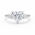 Amoura Heart Moissanite Ring 0
