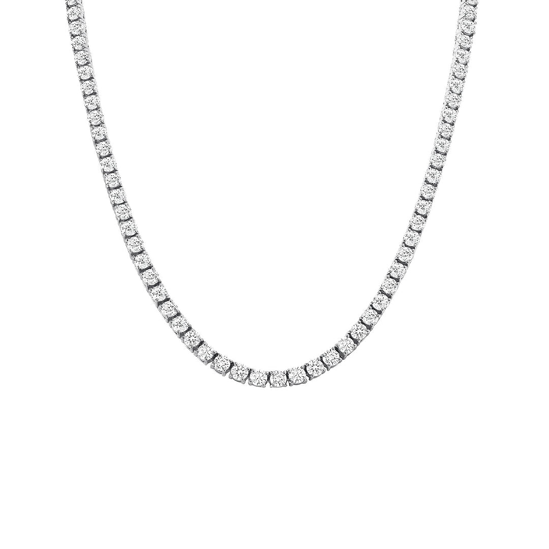 Celestia Tennis Moissanite Necklace 4