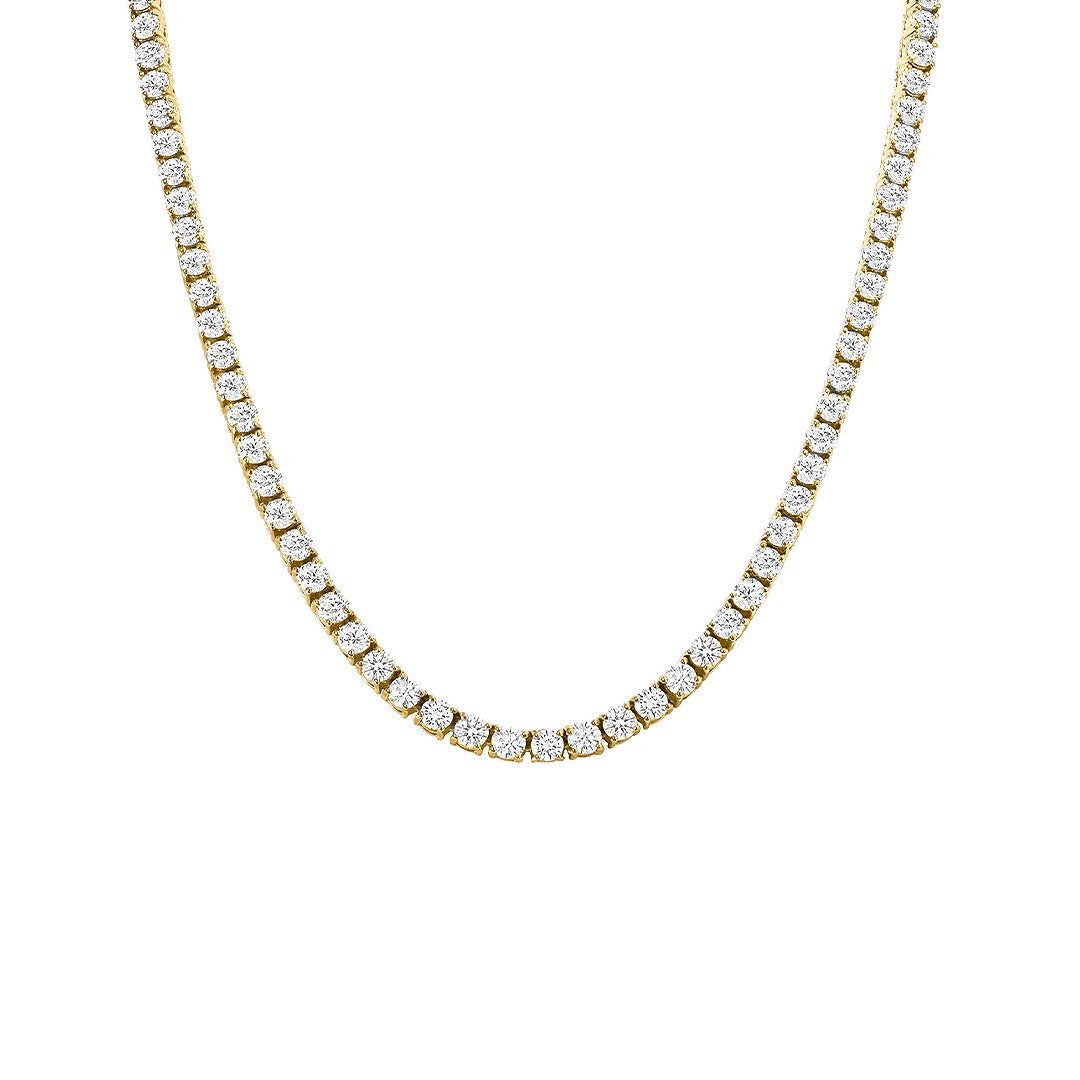 Celestia Tennis Moissanite Necklace 5