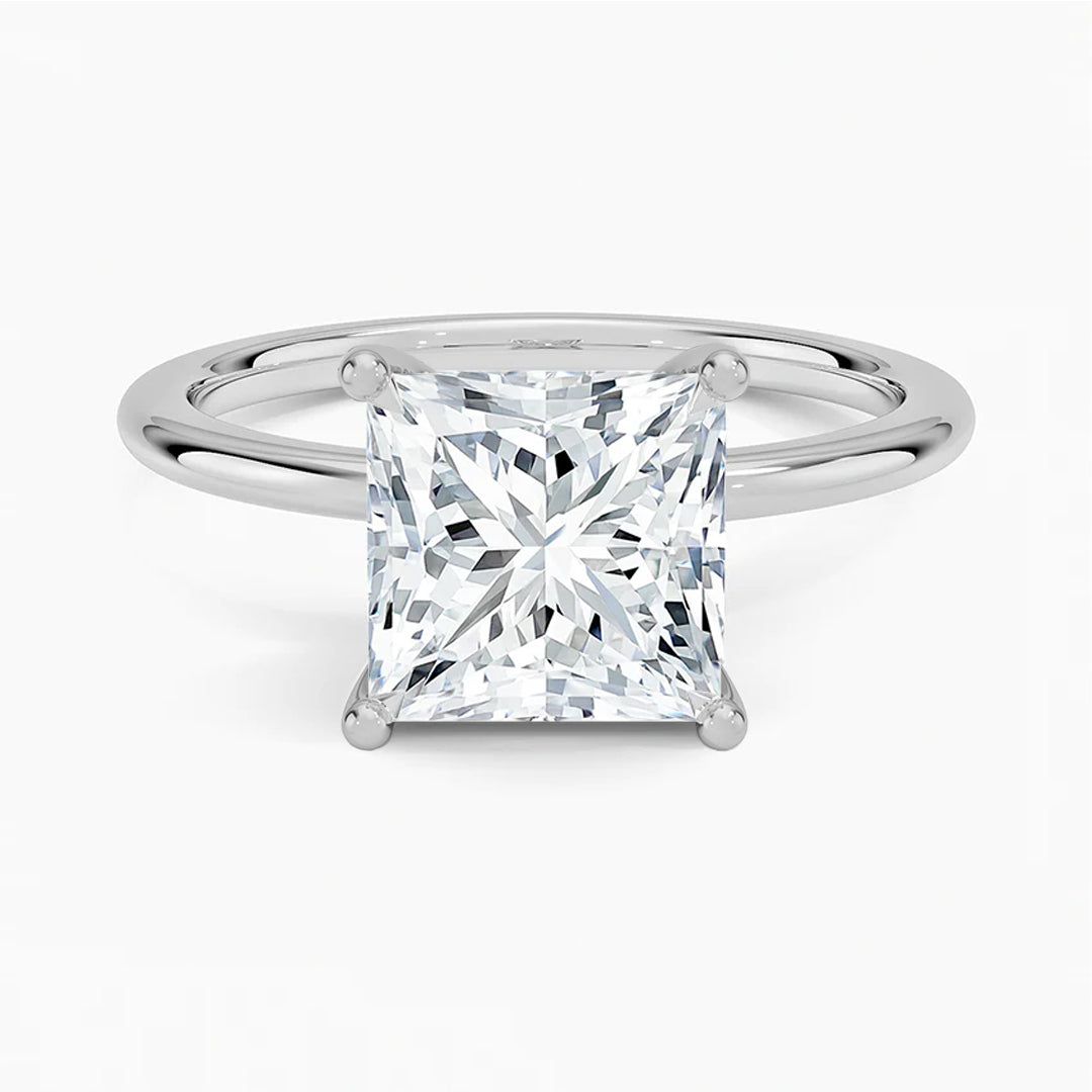Isadora Princess-Cut Moissanite Ring 0