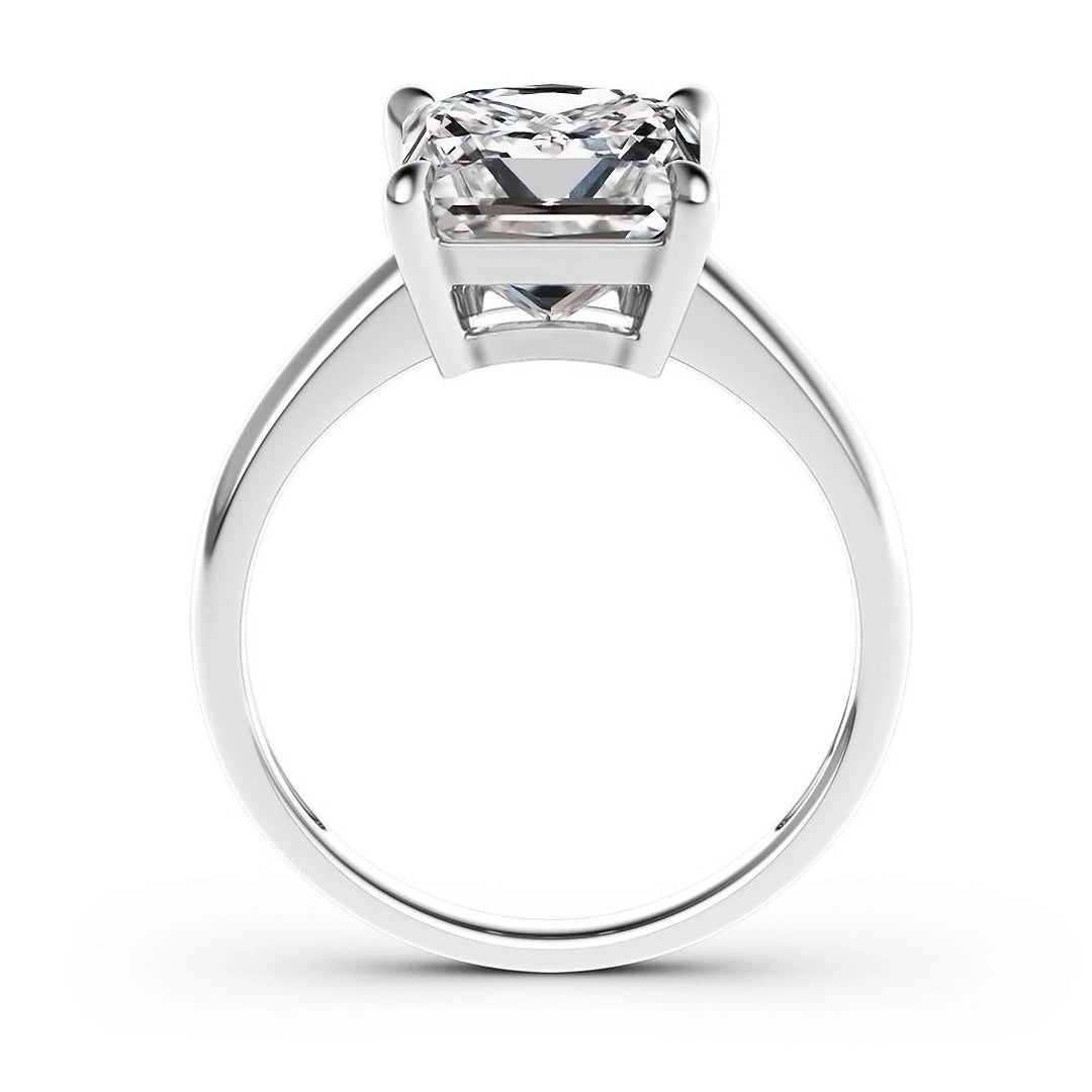 Isadora Princess-Cut Moissanite Ring 1