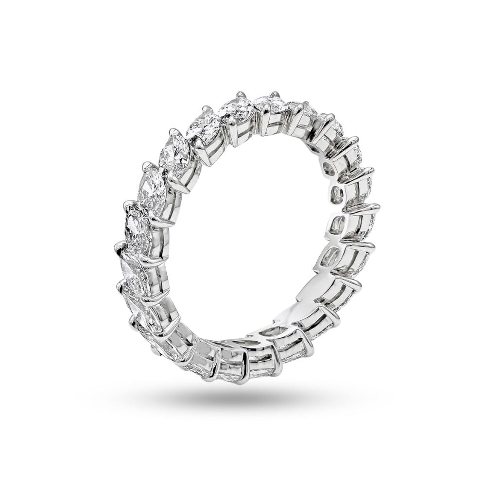 Petel Fleur Marquise-Cut Moissanite Eternity Ring 1