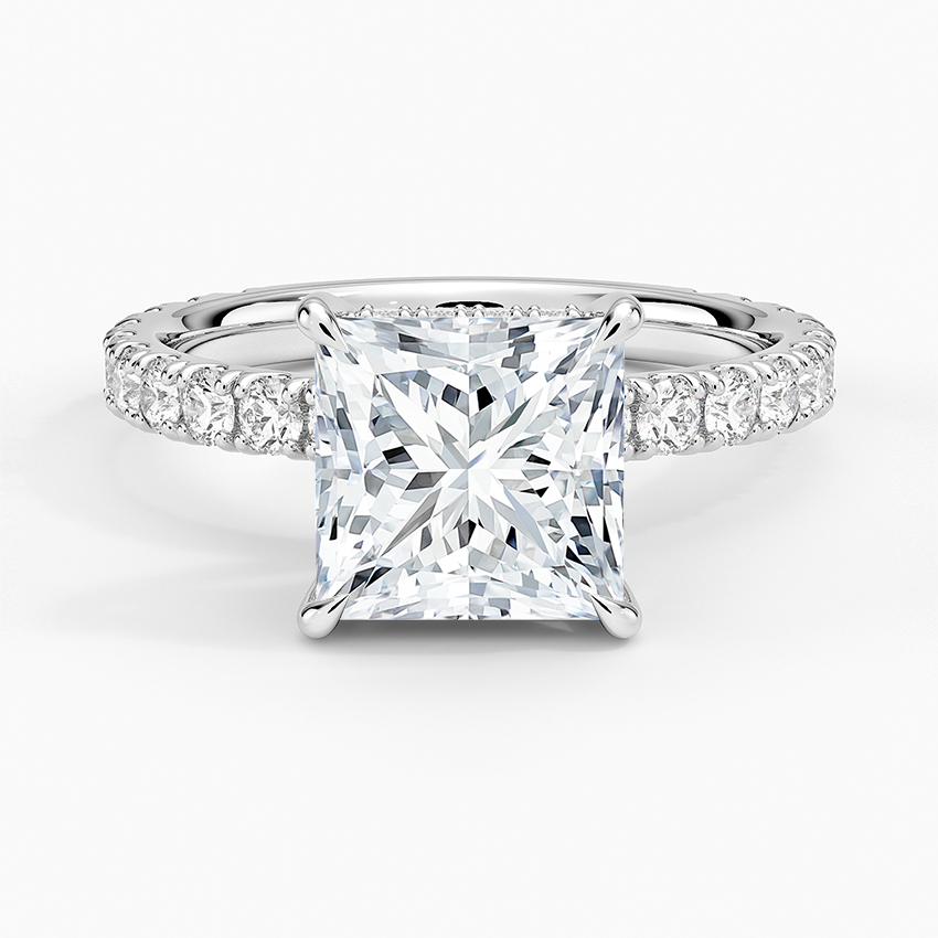 Regalia Princess-Cut Moissanite Ring 0